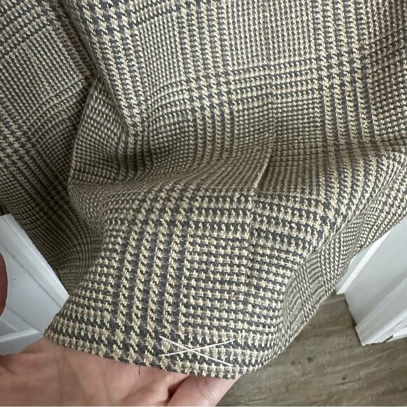 Alexander Lloyd Natural Exchange Silk Treed Blazer Big & Tall 50L Clark - Picture 9 of 12